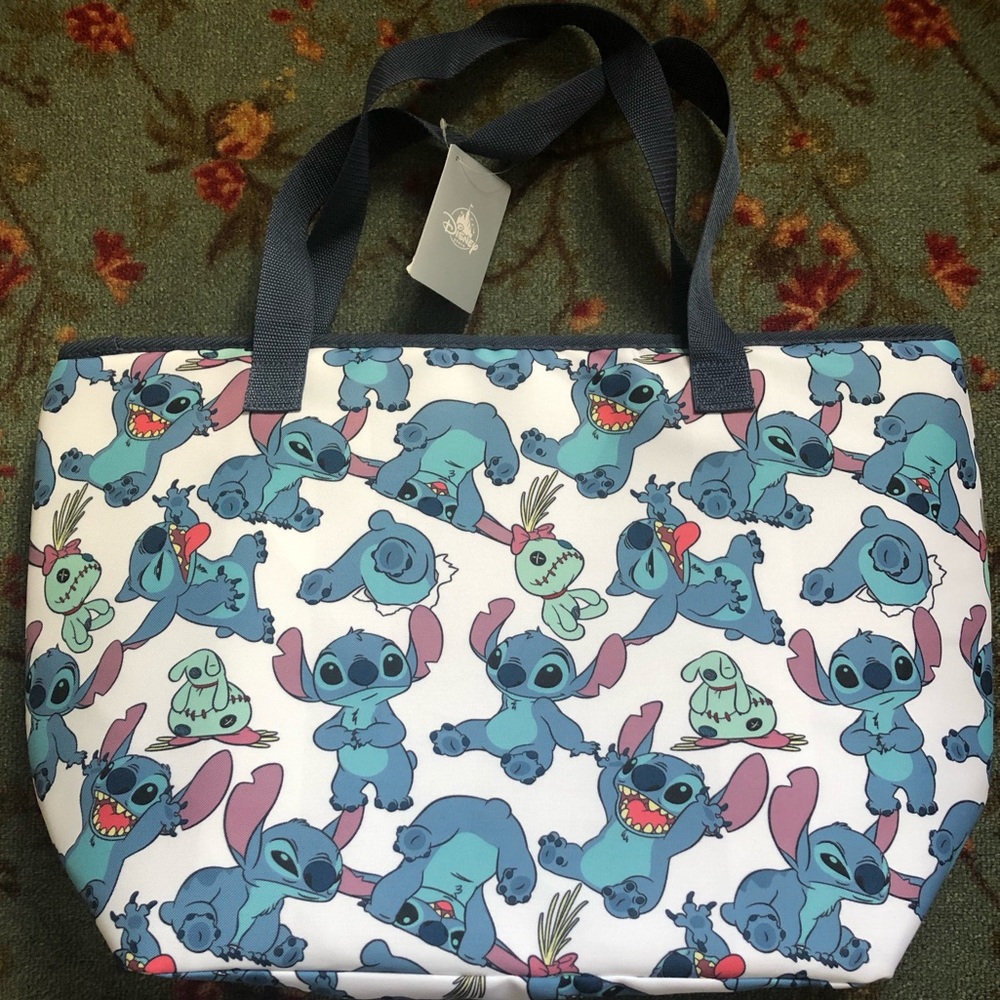 NWT Disney  Stitch Picnic cooler Tote Bag